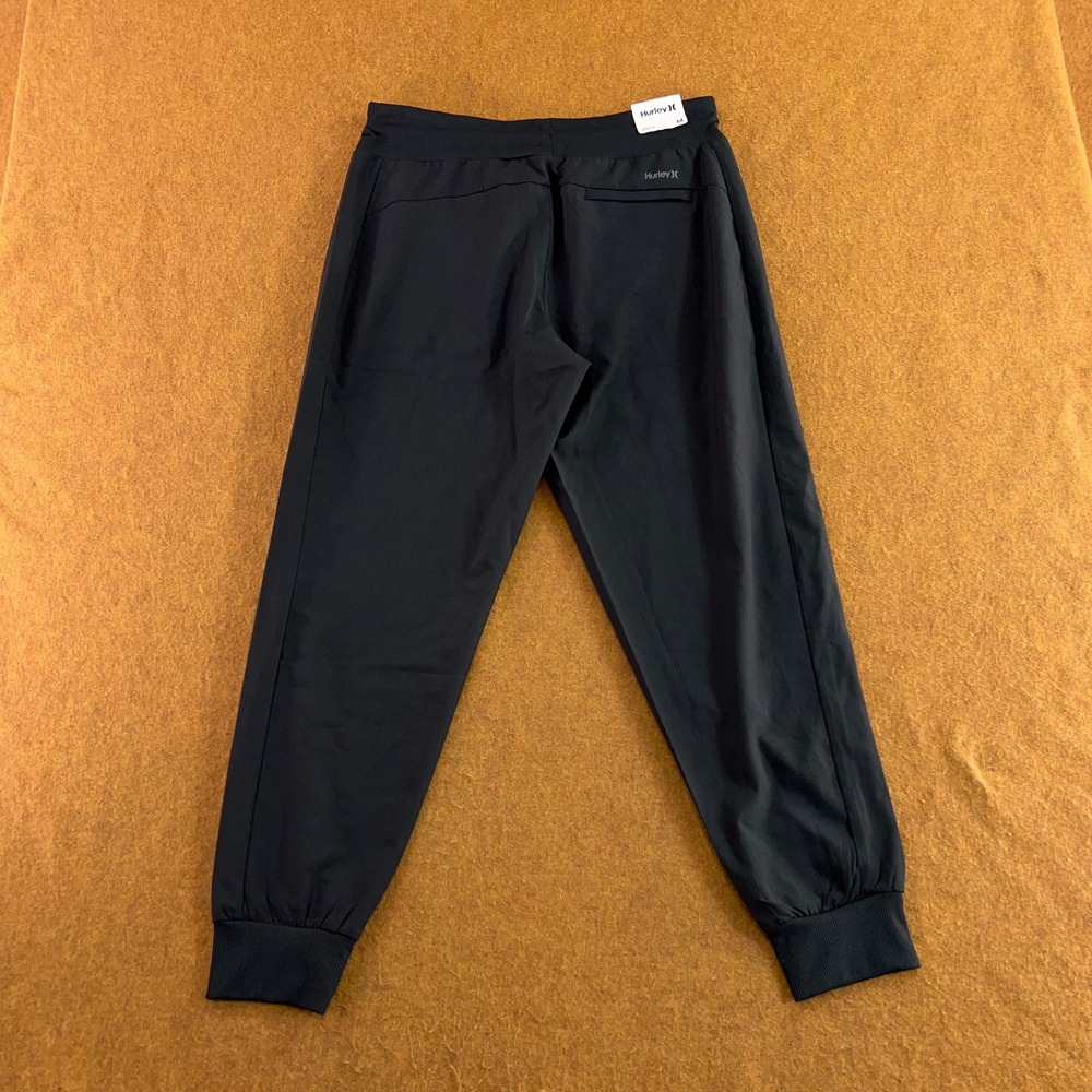 Hurley Women Medium Black City Stretch Ripstop Jogger Pants NWT - Picture 7 of 11